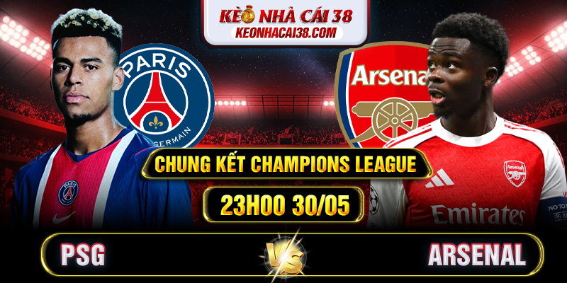 Soi Kèo PSG Vs Arsenal 23h00 30/05 - Chung Kết Champions League