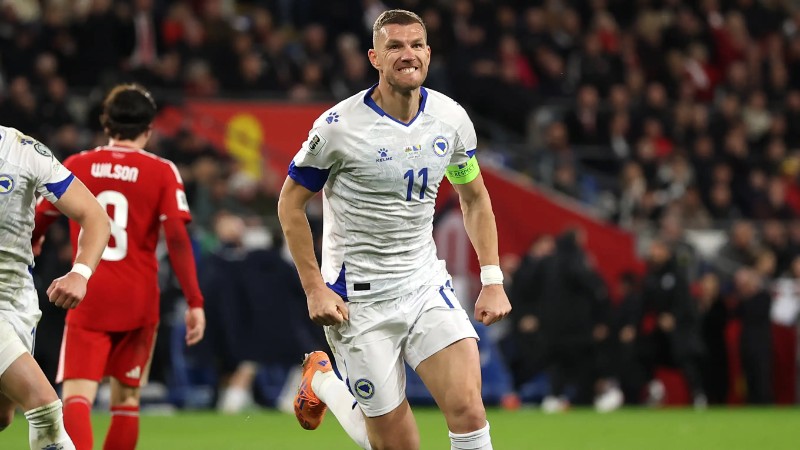 Dzeko muốn cùng Bosnia và Herzegovina tạo ra bất ngờ